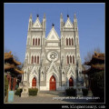 Xishiku Catholic Church in Beijing of China